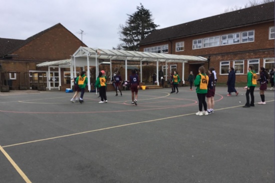 Netball Team latest match