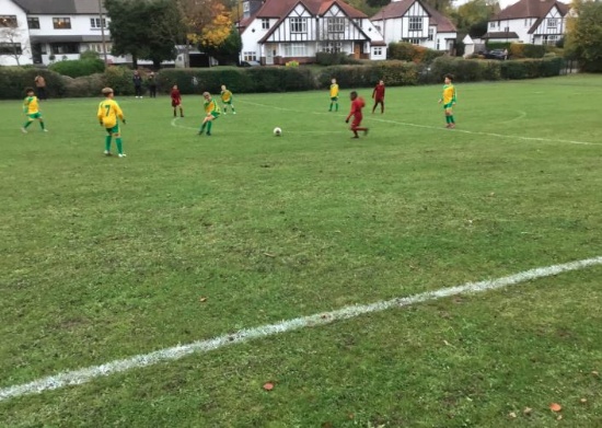 Football match - Beaumont against Orchard Way