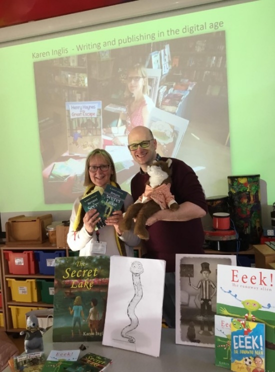 Author Karen Inglis visits Beaumont as part of World Book Day!